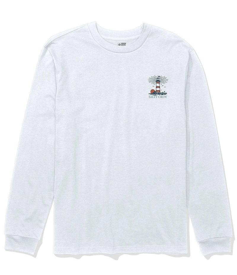 Salty Crew Long Sleeve High Beam Lighthouse T-Shirt