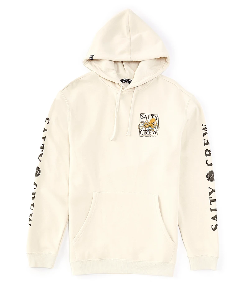 Salty Crew Long Sleeve Ink Slinger Fleece Graphic Hoodie