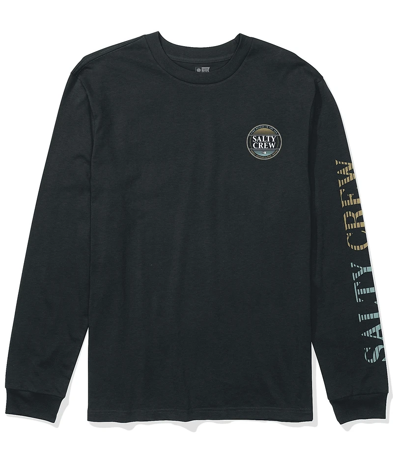Salty Crew Long Sleeve Simple Fade T-Shirt