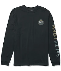 Salty Crew Long Sleeve Simple Fade T-Shirt