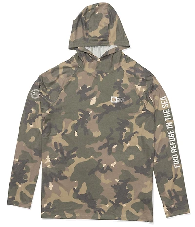 Salty Crew Mariner Lite UV Camouflage Printed Hoodie