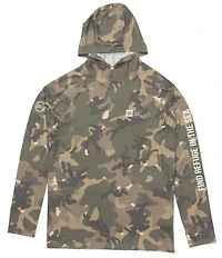 Salty Crew Mariner Lite UV Camouflage Printed Hoodie
