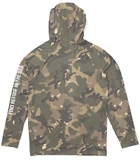 Salty Crew Mariner Lite UV Camouflage Printed Hoodie