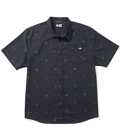 Salty Crew Micro Vibes Tech Short Sleeve Woven Shirt