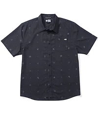 Salty Crew Micro Vibes Tech Short Sleeve Woven Shirt