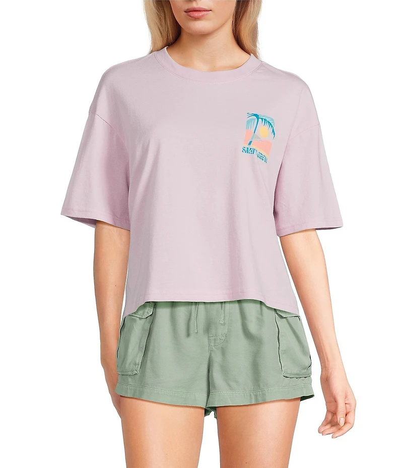 Salty Crew Neck Travel Far Skimmer Boxy Tee