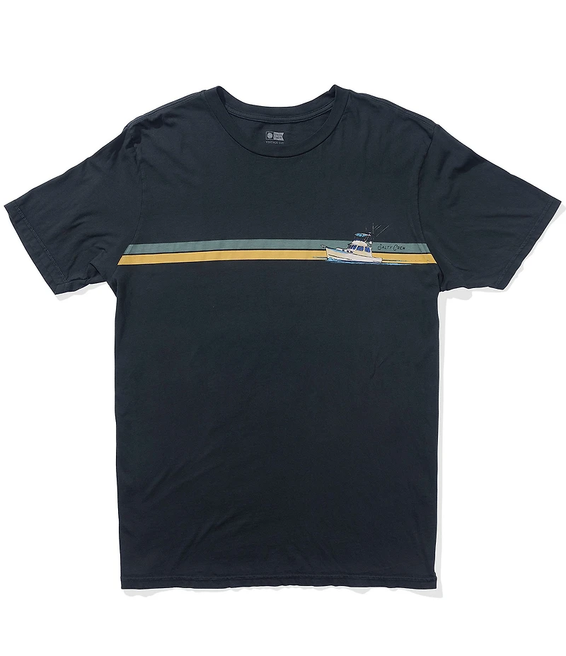 Salty Crew Schooner Short Sleeve Graphic T-Shirt