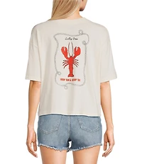 Salty Crew Shellbrate Short Sleeve Boxy Skimmer T-Shirt