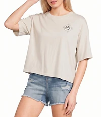 Salty Crew Shellbrate Short Sleeve Boxy Skimmer T-Shirt