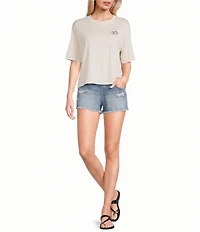 Salty Crew Shellbrate Short Sleeve Boxy Skimmer T-Shirt