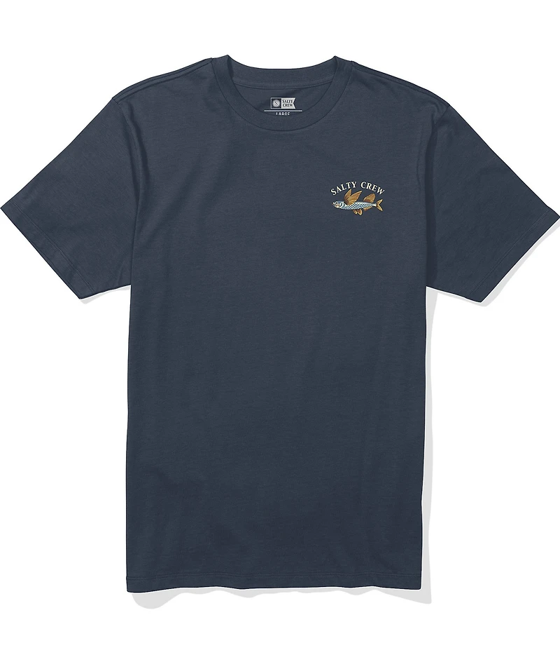 Salty Crew Short Sleeve Fly Home Fish T-Shirt
