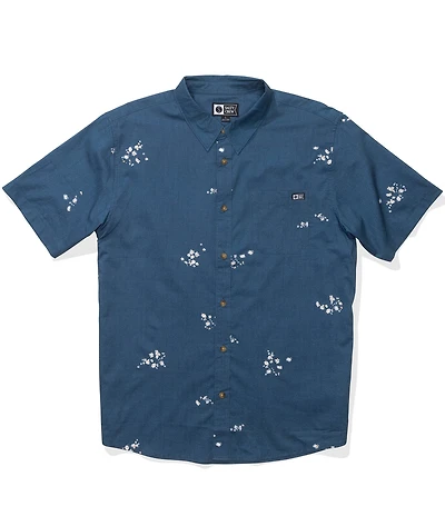 Salty Crew Short Sleeve Printed Woven Shirt