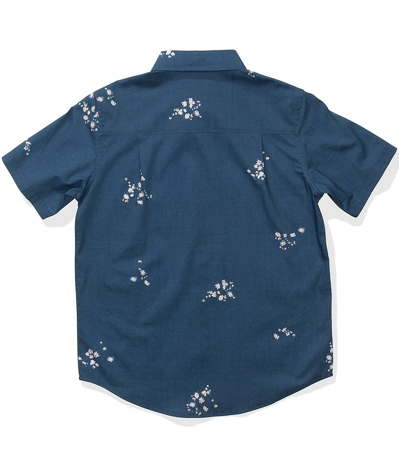 Salty Crew Short Sleeve Printed Woven Shirt
