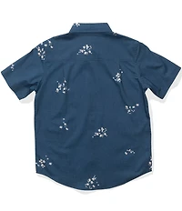 Salty Crew Short Sleeve Printed Woven Shirt