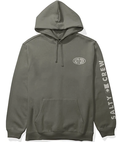 Salty Crew Signage Logo Long Sleeve Fleece Hoodie