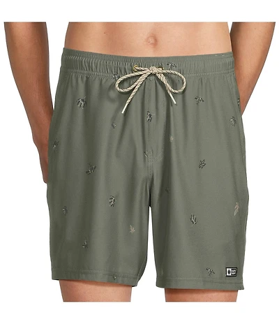 Salty Crew Small Kine 17#double; Outseam Swim Trunks