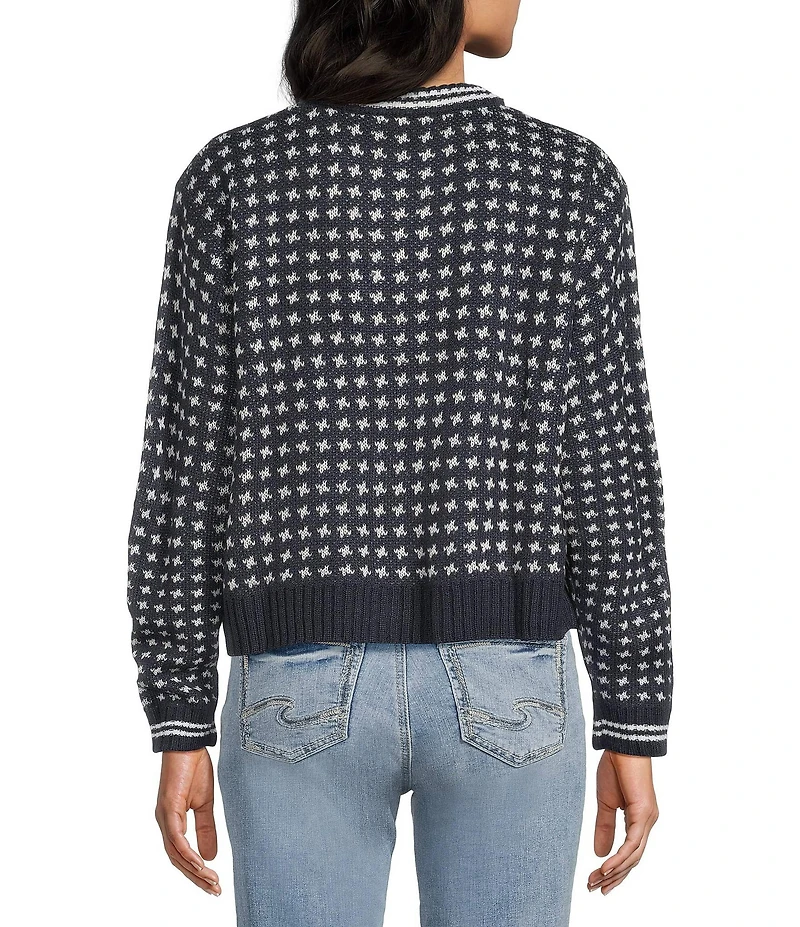 Salty Crew Starlight Long Sleeve Jacquard Sweater