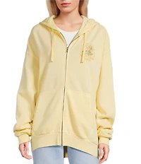 Salty Crew Surf Club Long Sleeve Zip Front Hoodie