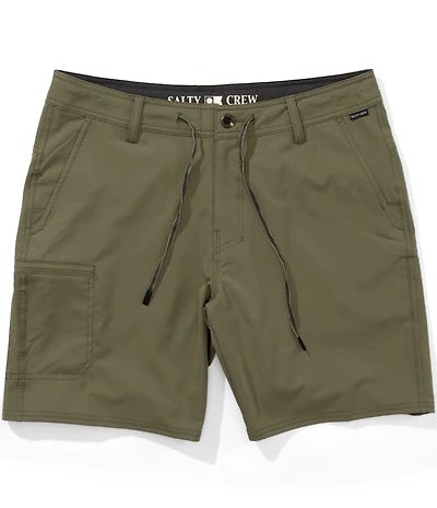 Salty Crew Transcom 19#double; Tech Shorts