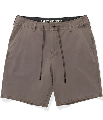 Salty Crew Transom Overdye Performance 19#double; Outseam Shorts