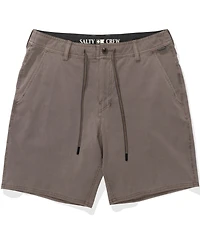 Salty Crew Transom Overdye Performance 19#double; Outseam Shorts