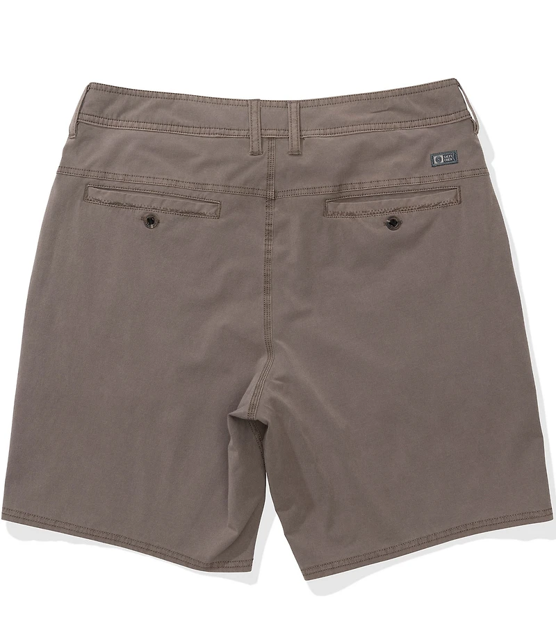 Salty Crew Transom Overdye Performance 19#double; Outseam Shorts