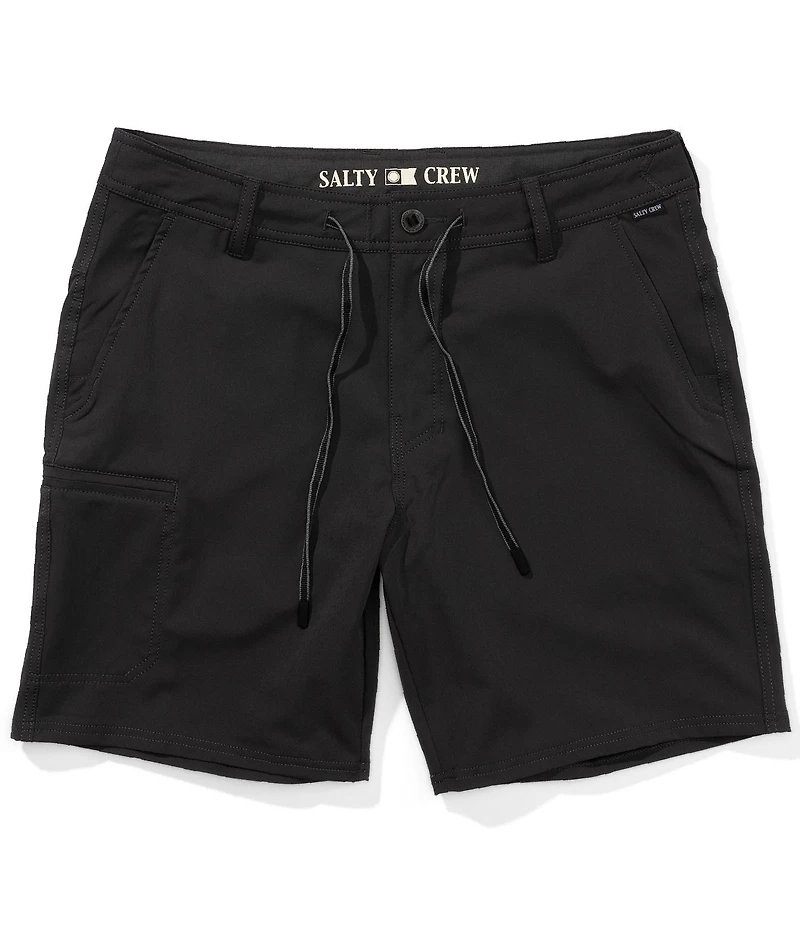 Salty Crew Transom Tech Hybrid 19#double; Outseam Shorts