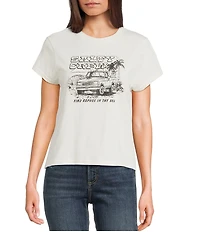 Salty Crew Truck Stop Graphic Short Sleeve Modern T-Shirt