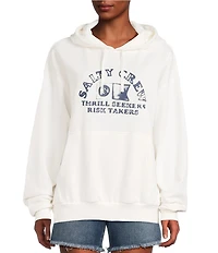 Salty Crew Water World Long Sleeve Fleece Hoodie