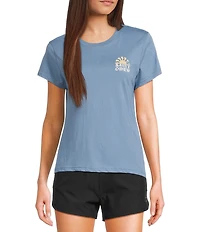 Salty Crew West Bound Cap Sleeve Modern T-Shirt