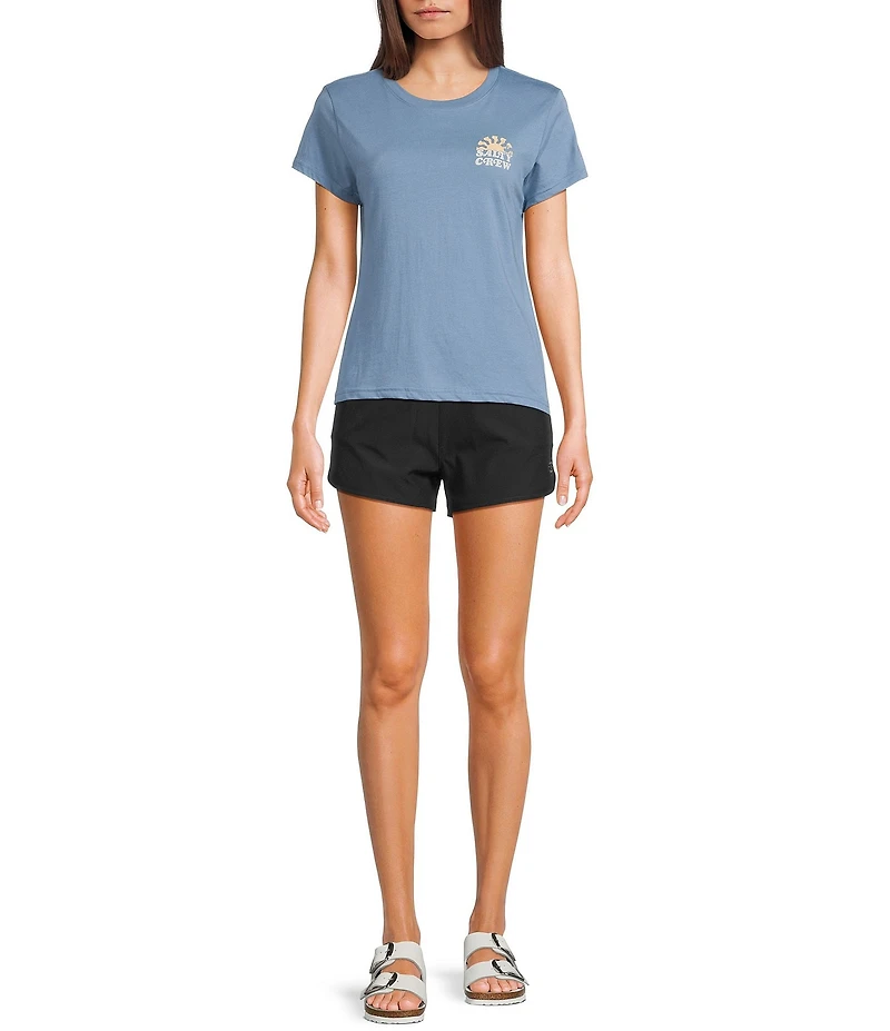 Salty Crew West Bound Cap Sleeve Modern T-Shirt