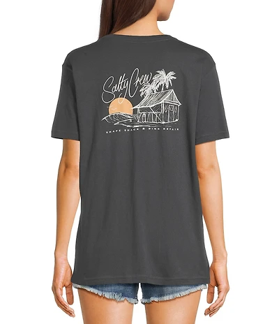 Salty Shape Shack Boyfriend T-Shirt
