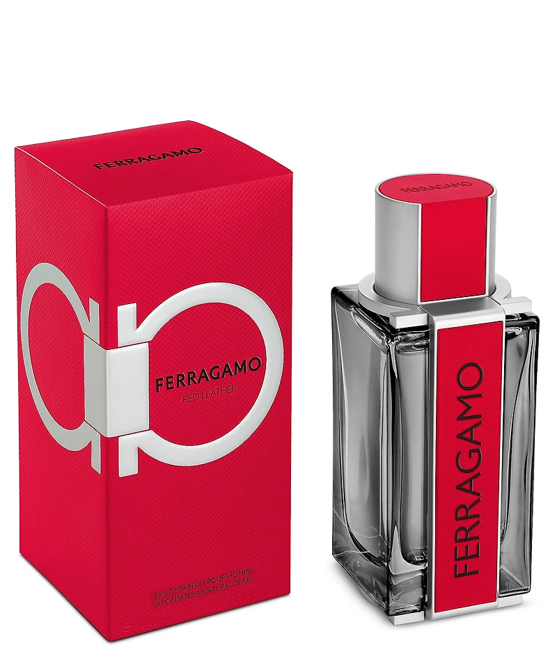 Salvatore Ferragamo Ferragamo Red Leather Men's Eau de Parfum