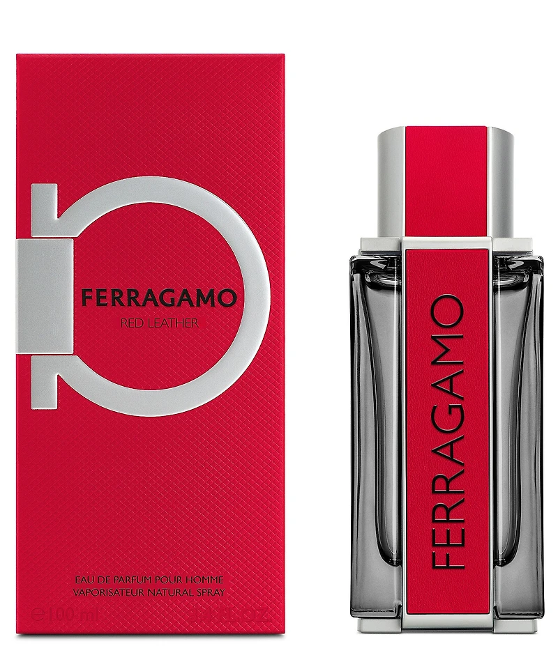 Salvatore Ferragamo Ferragamo Red Leather Men's Eau de Parfum