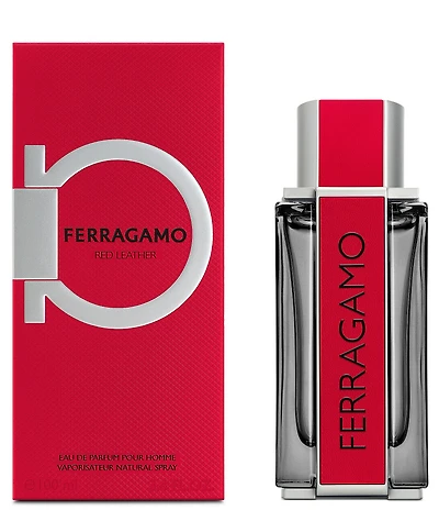 Salvatore Ferragamo Ferragamo Red Leather Men's Eau de Parfum