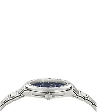 Salvatore Ferragamo Men's F-80 Classic GMT Automatic Stainless Steel Bracelet Watch