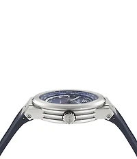 Salvatore Ferragamo Men's F-80 GMT Blue Strap Watch