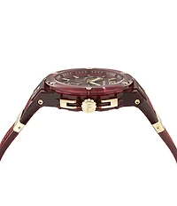 Salvatore Ferragamo Men's F-80 Translucent Chronograph Strap Watch