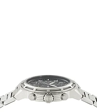 Salvatore Ferragamo Men's Ferragamo Sport Chronograph Stainless Steel Bracelet Watch