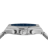 Salvatore Ferragamo Men's Ferragamo Tonneu Chronograph Stainless Steel Bracelet Watch