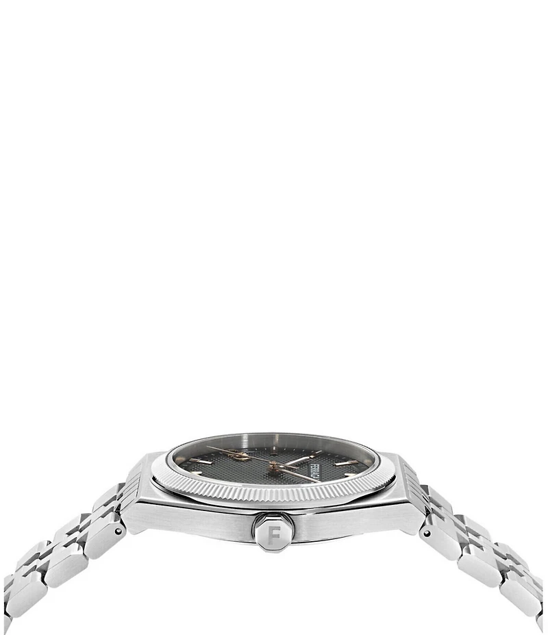 Salvatore Ferragamo Men's Vega New Quartz Analog Stainless Steel Bracelet Watch