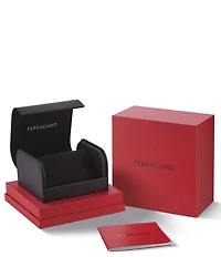 Salvatore Ferragamo Men's Vega New Quartz Analog Stainless Steel Bracelet Watch