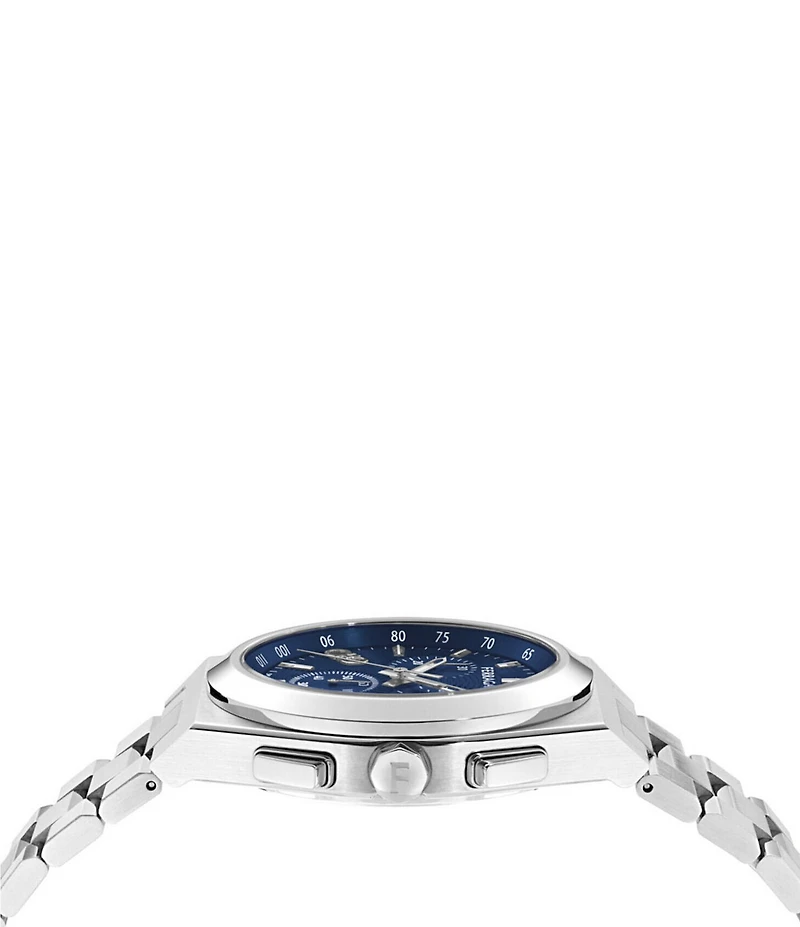 Salvatore Ferragamo Men's Vega Upper East Chronograph Stainless Steel Bracelet Watch