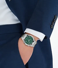 Salvatore Ferragamo Men's Vega Upper East Chronograph Stainless Steel Bracelet Watch