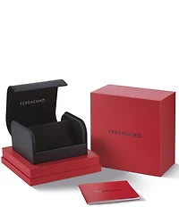 Salvatore Ferragamo Men's Vega Upper East Quartz Analog Stainless Steel Bracelet Watch