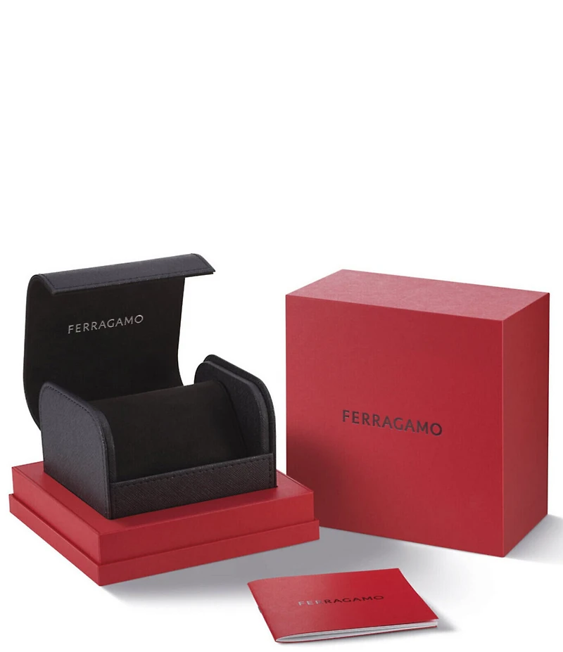 Salvatore Ferragamo Men's Vega Upper East Quartz Analog Two Tone Stainless Steel Bracelet Watch