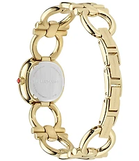 Salvatore Ferragamo Women's Double Gancini Quartz Analog Bracelet Watch