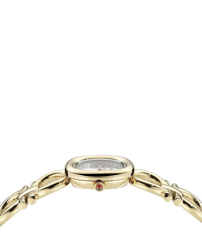 Salvatore Ferragamo Women's Double Gancini Quartz Analog Bracelet Watch