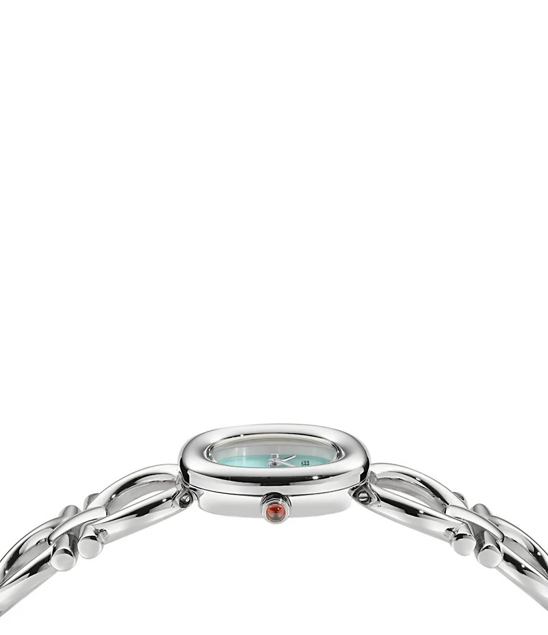 Salvatore Ferragamo Women's Double Gancini Quartz Analog Stainless Steel Bracelet Watch