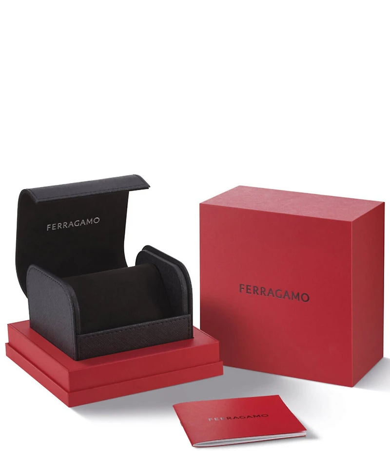 Salvatore Ferragamo Women's Duo Mini Quartz Analog Stainless Steel Bracelet Watch